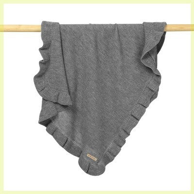 Knitted Baby Blanket Newborn Swaddle Wrap