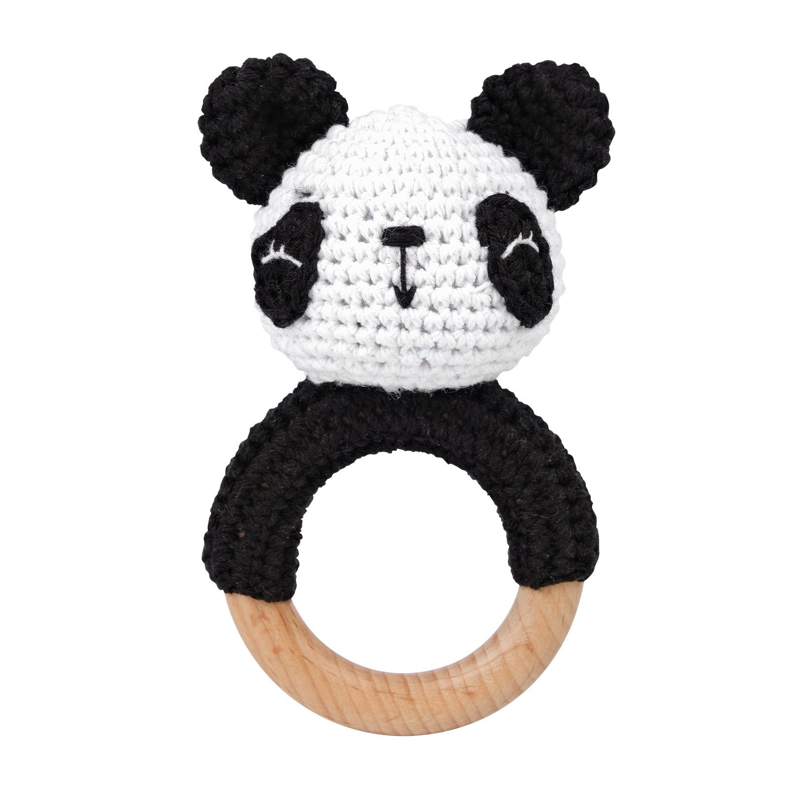 Baby Crochet Animal Rattle Knitted Toy