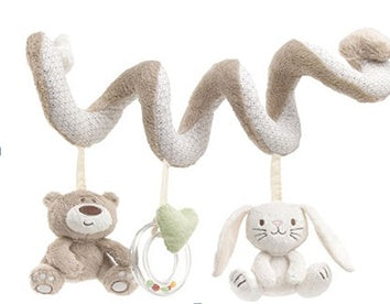 Baby Plush Rattle Hanging Toy
