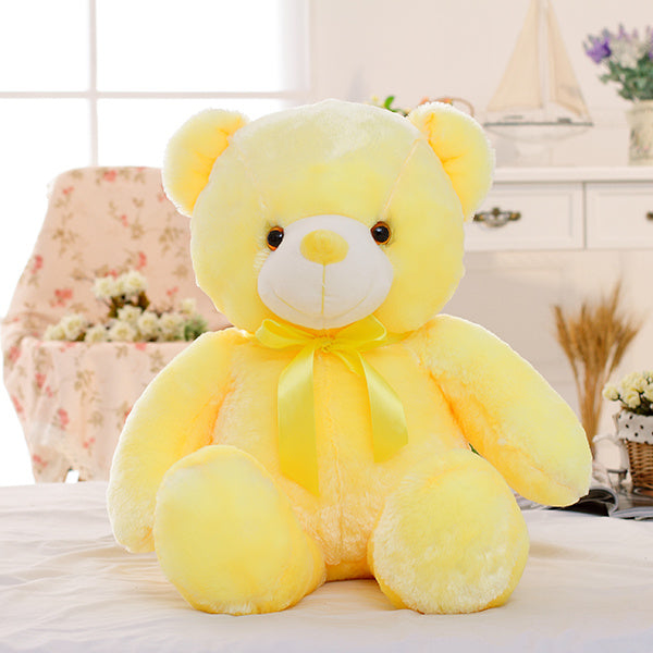 LED Light-Up Teddy Bear Plush Toy
