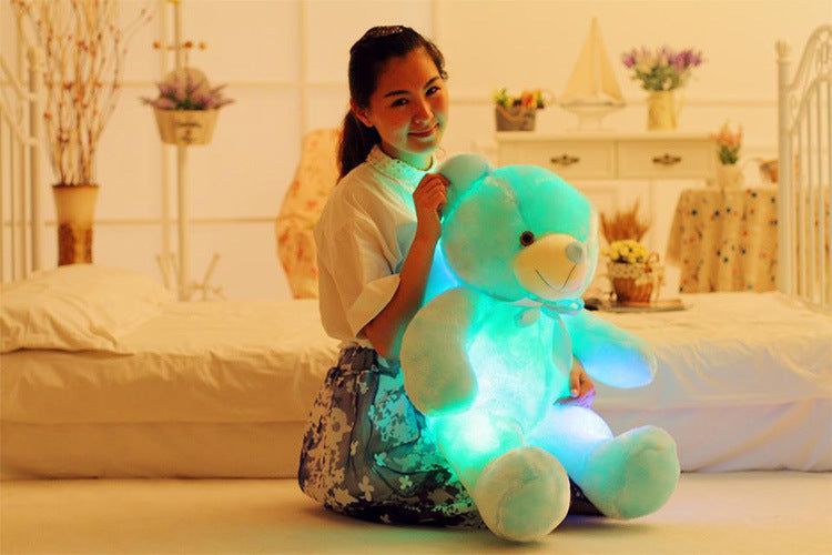 LED Light-Up Teddy Bear Plush Toy