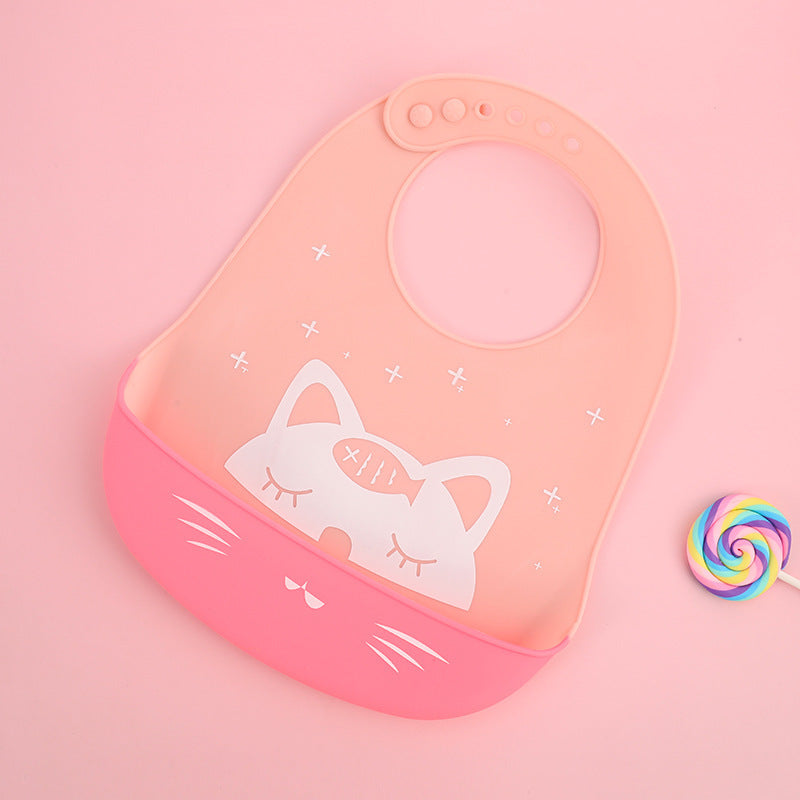 Waterproof Baby Silicone Bibs