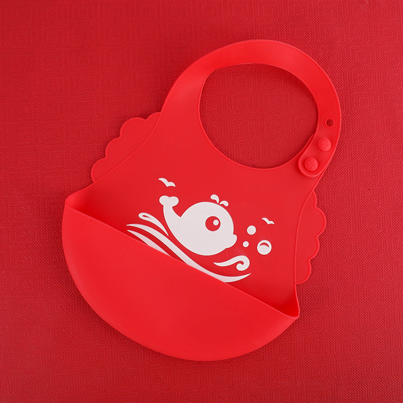 Waterproof Baby Silicone Bibs
