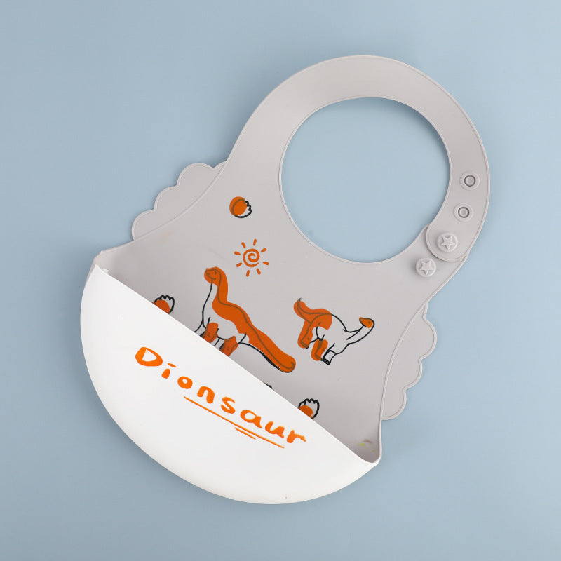 Waterproof Baby Silicone Bibs