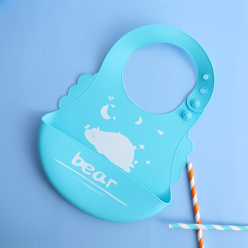 Waterproof Baby Silicone Bibs