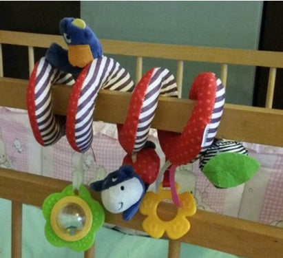 Baby Plush Rattle Hanging Toy
