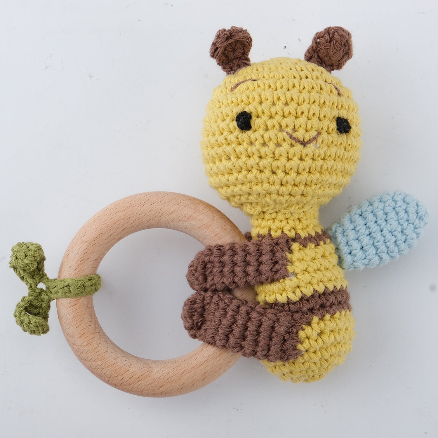 Baby Crochet Animal Rattle Knitted Toy