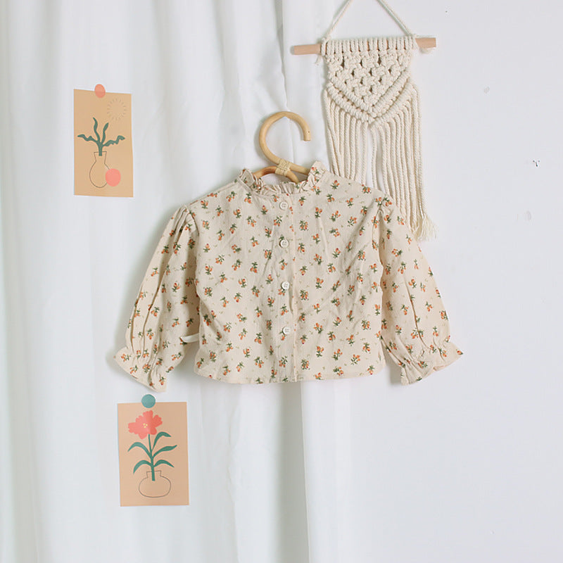 baby girl floral romper dress
