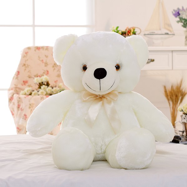 LED Light-Up Teddy Bear Plush Toy