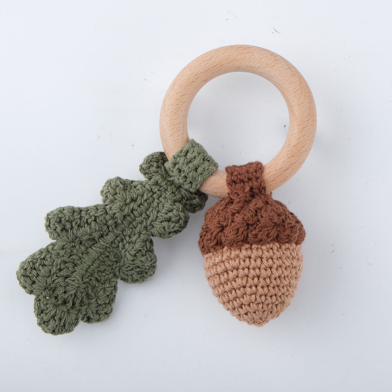 Baby Crochet Animal Rattle Knitted Toy