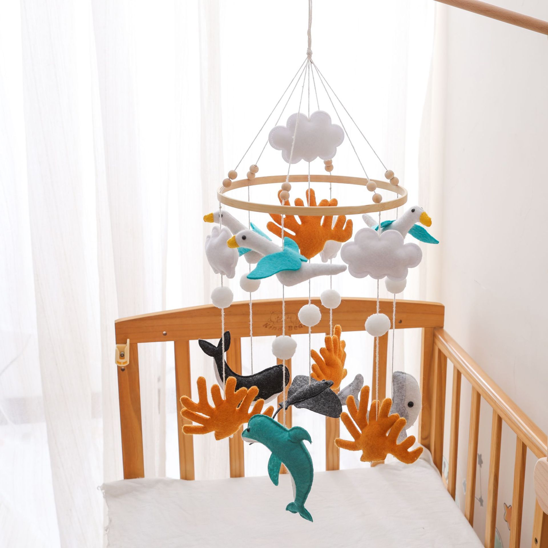Education Baby Comfort Grip Bedside Rattle
