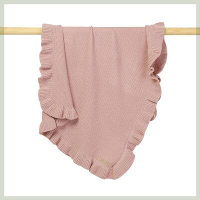 Knitted Baby Blanket Newborn Swaddle Wrap