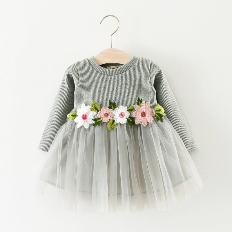 Children's Long Sleeve Princess Dress
