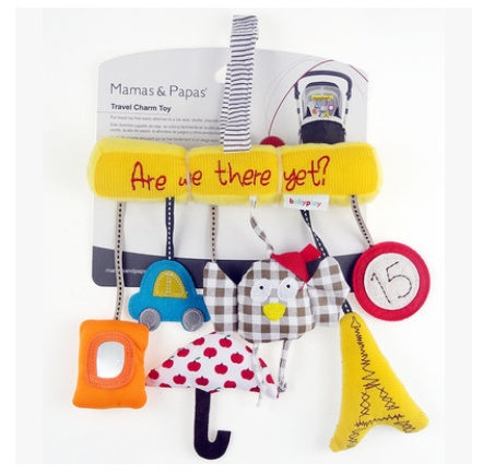 Baby Plush Rattle Hanging Toy
