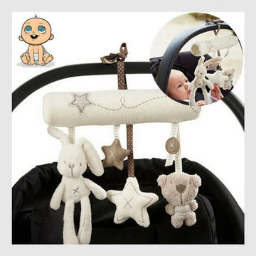 Baby Plush Rattle Hanging Toy
