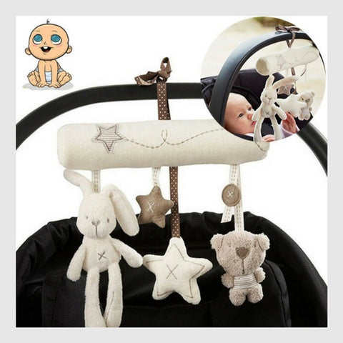 Baby Plush Rattle Hanging Toy
