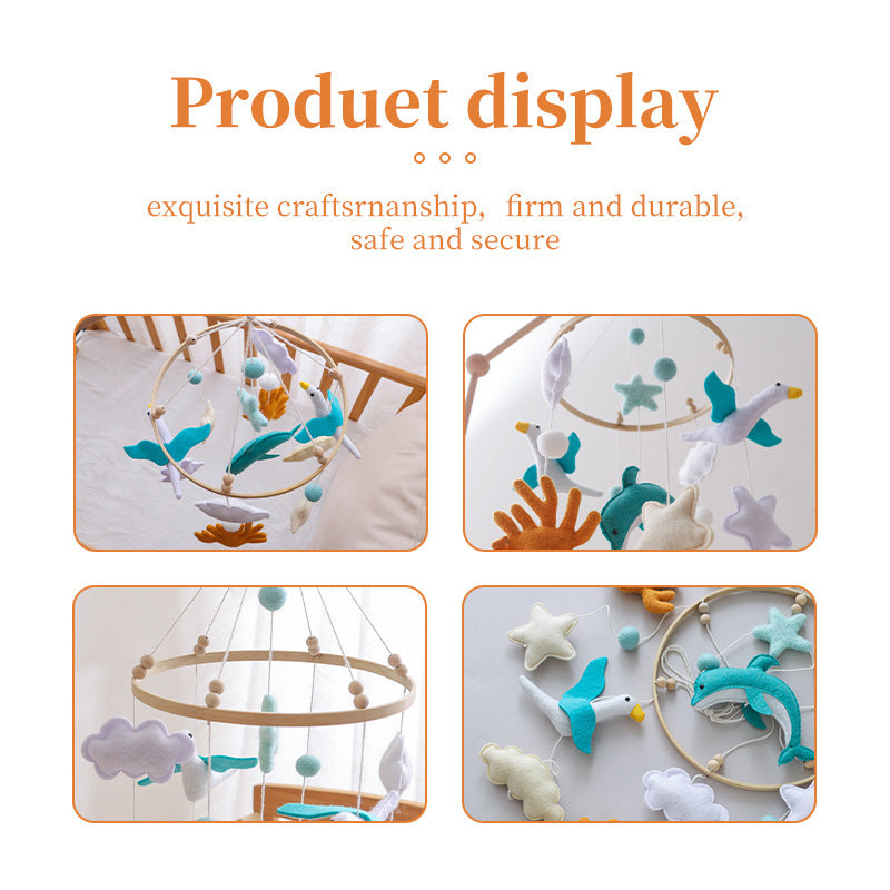 Education Baby Comfort Grip Bedside Rattle