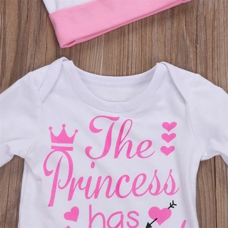 4PCS Newborn Baby Girl Romper