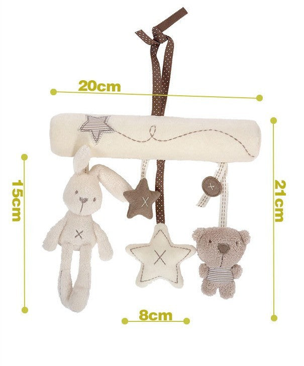 Baby Plush Rattle Hanging Toy
