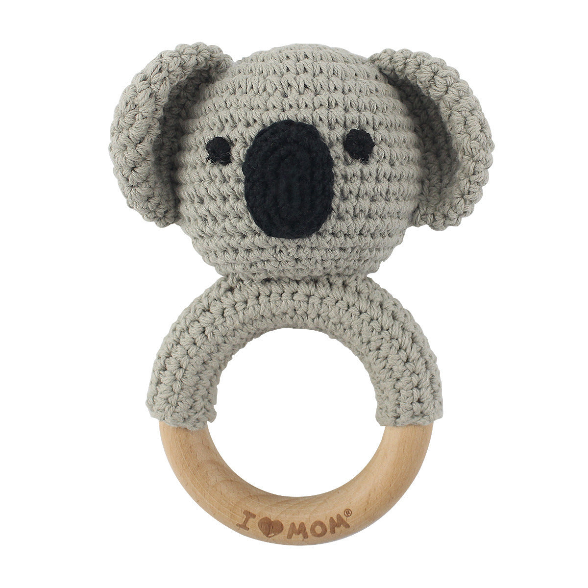 Baby Crochet Animal Rattle Knitted Toy