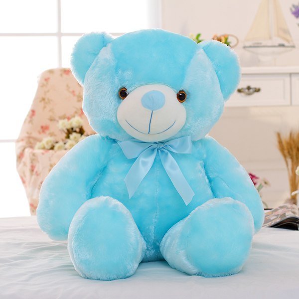 LED Light-Up Teddy Bear Plush Toy
