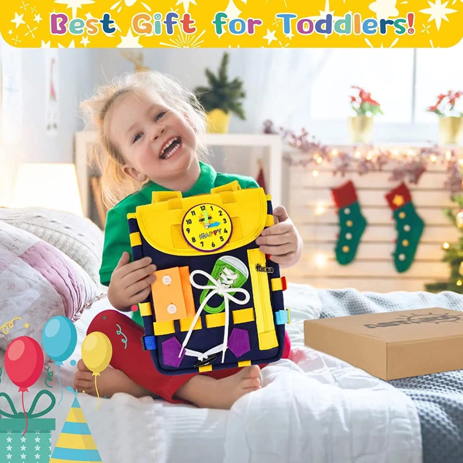 Toddler Busy Board Backpack

