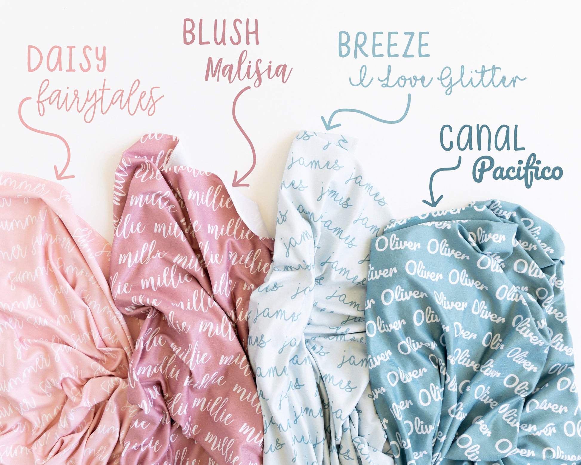 Personalized Baby Swaddle Blanket
