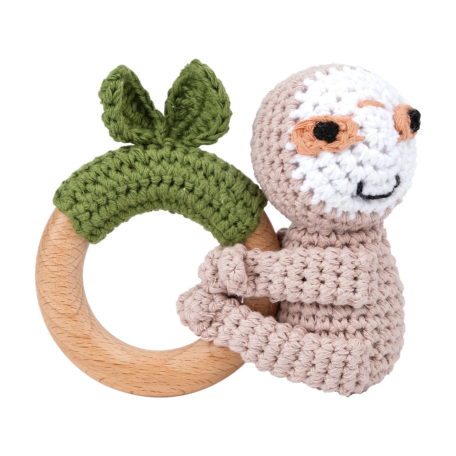 Baby Crochet Animal Rattle Knitted Toy