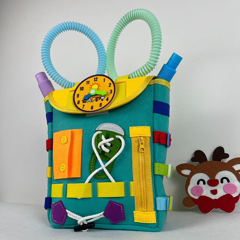 Toddler Busy Board Backpack
