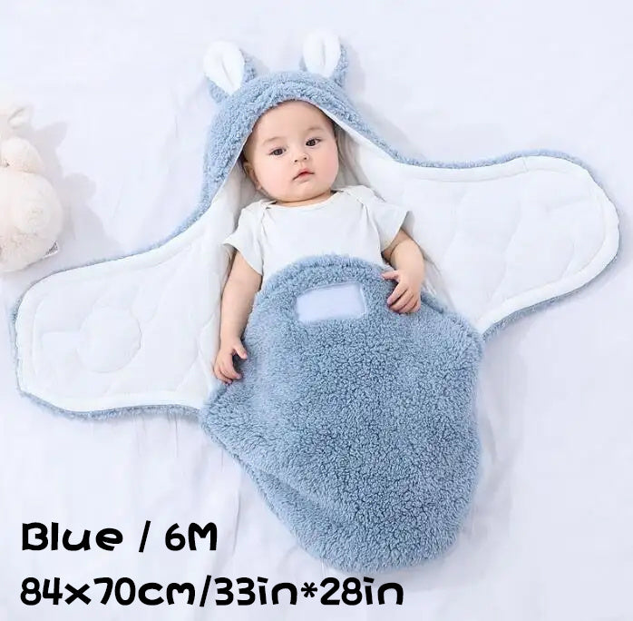 Fluffy Fleece Sleeping Wrap