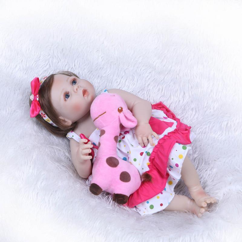	
Simulation Baby Toys Cute Female Doll
