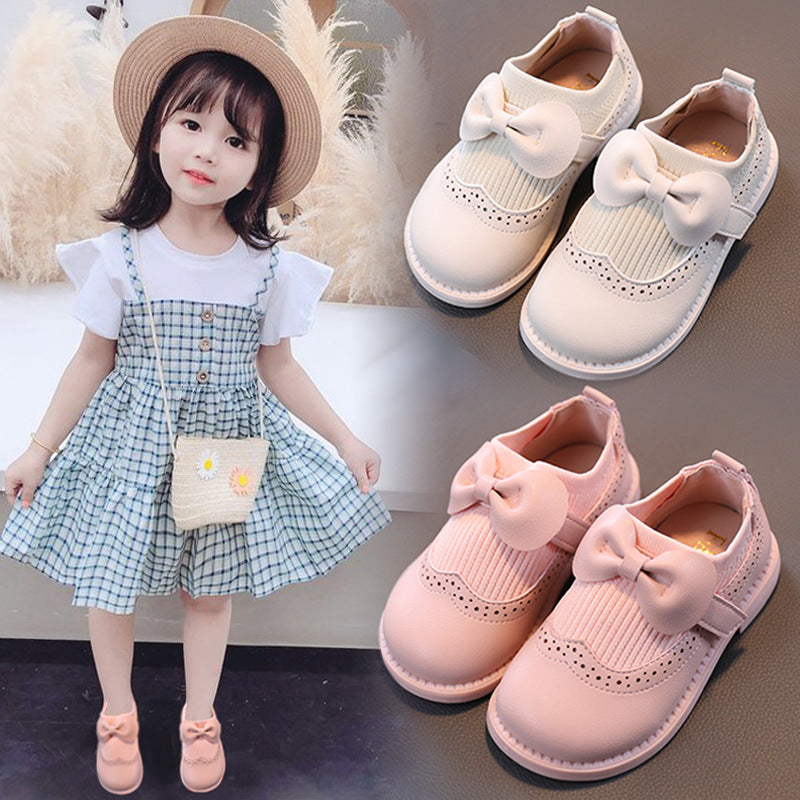 Girls Princess Leather Shoes
