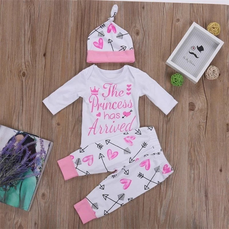 4PCS Newborn Baby Girl Romper