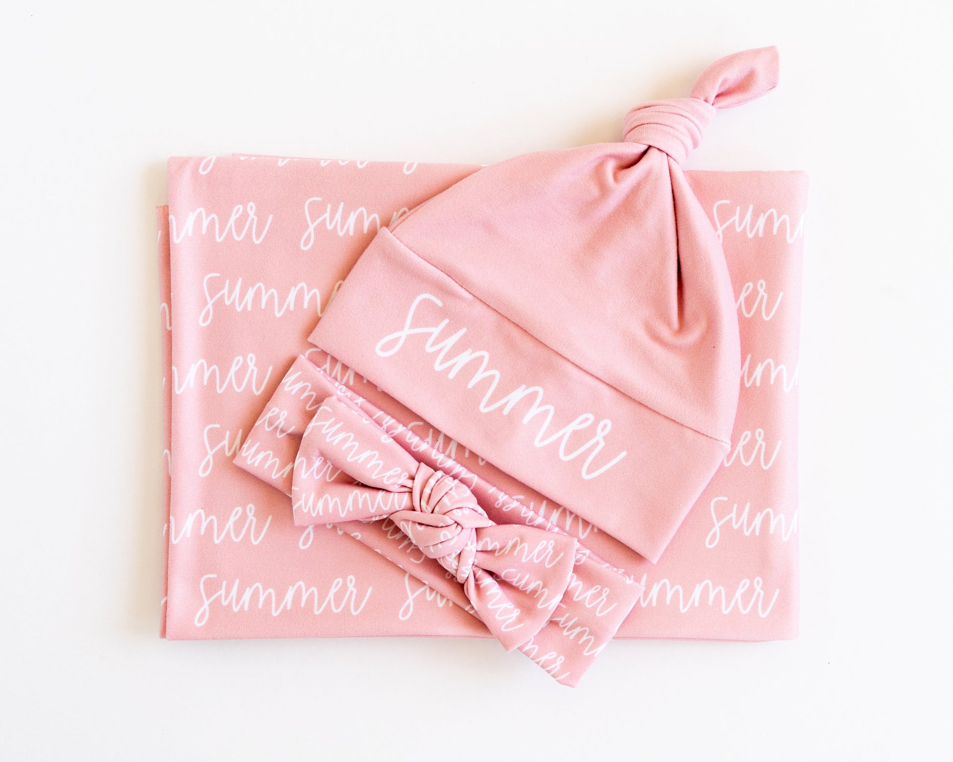 Personalized Baby Swaddle Blanket
