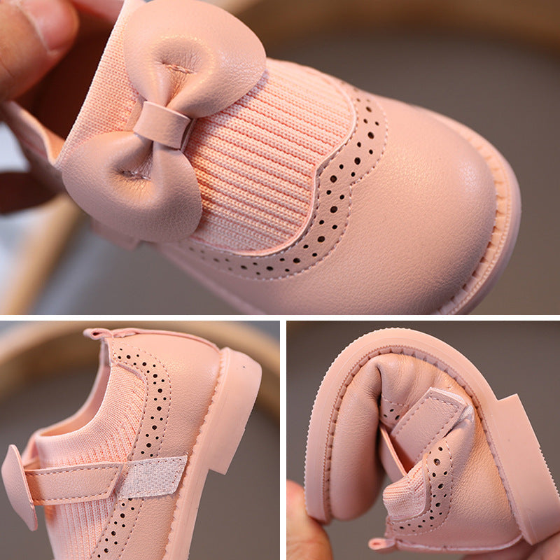 Girls Princess Leather Shoes
