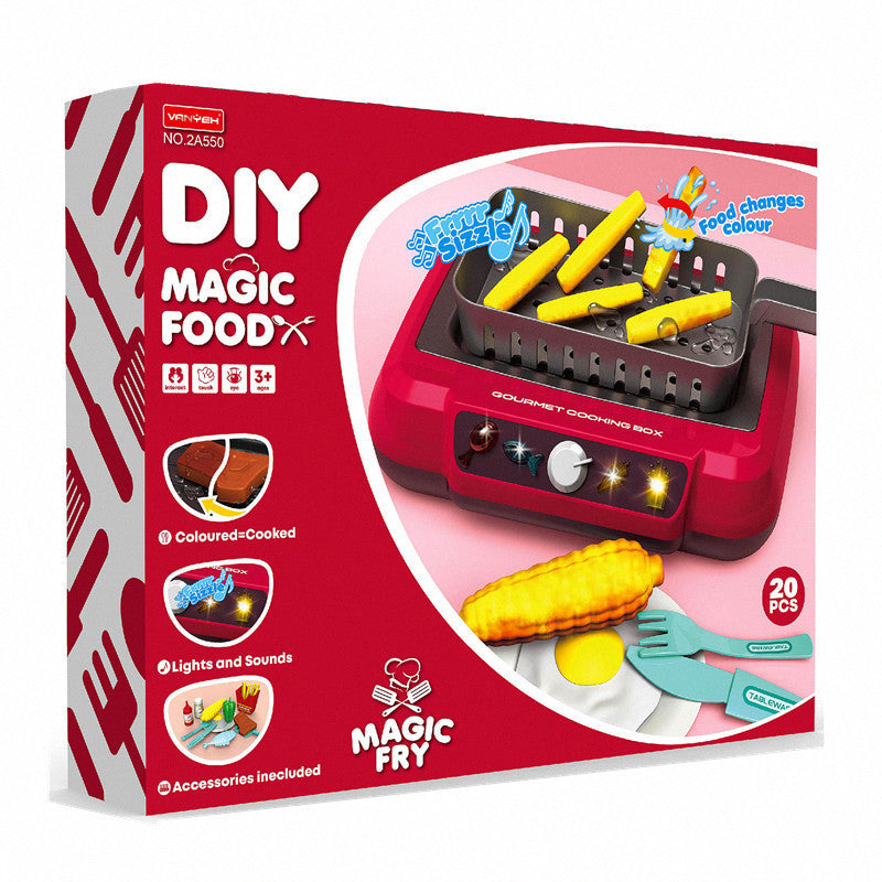 	
Induction Kitchen Cooking Toy for Kids
