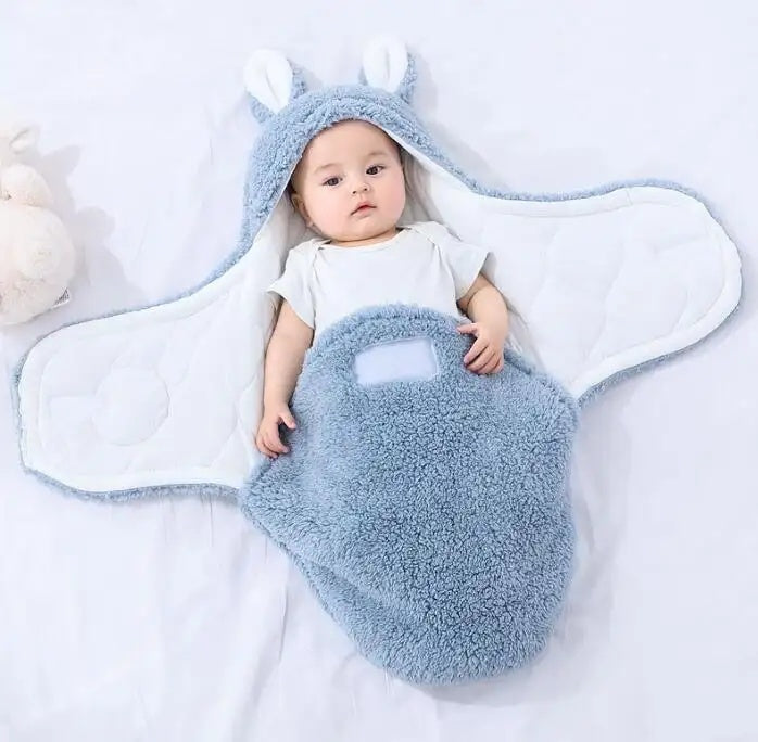 Fluffy Fleece Sleeping Wrap